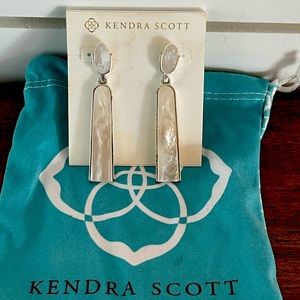 Rare KENDRA SCOTT MOP earrings